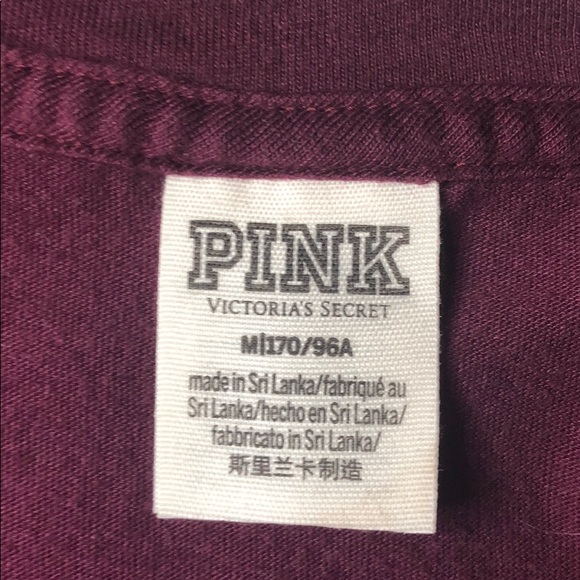 PINK Victoria Secret logo tunic tee top - Picture 9 of 9